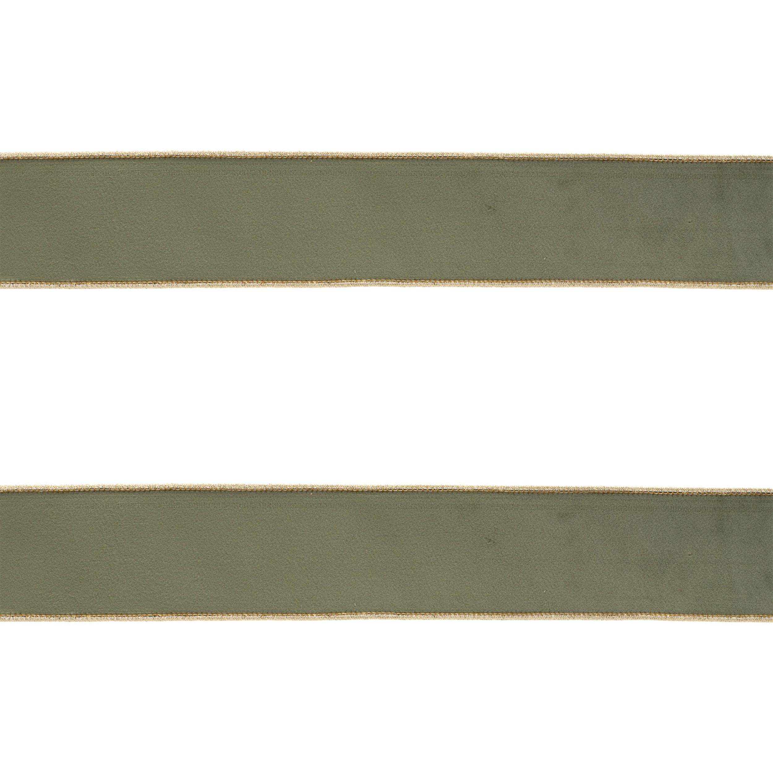 Green Wired Ribbon (Set of 2)