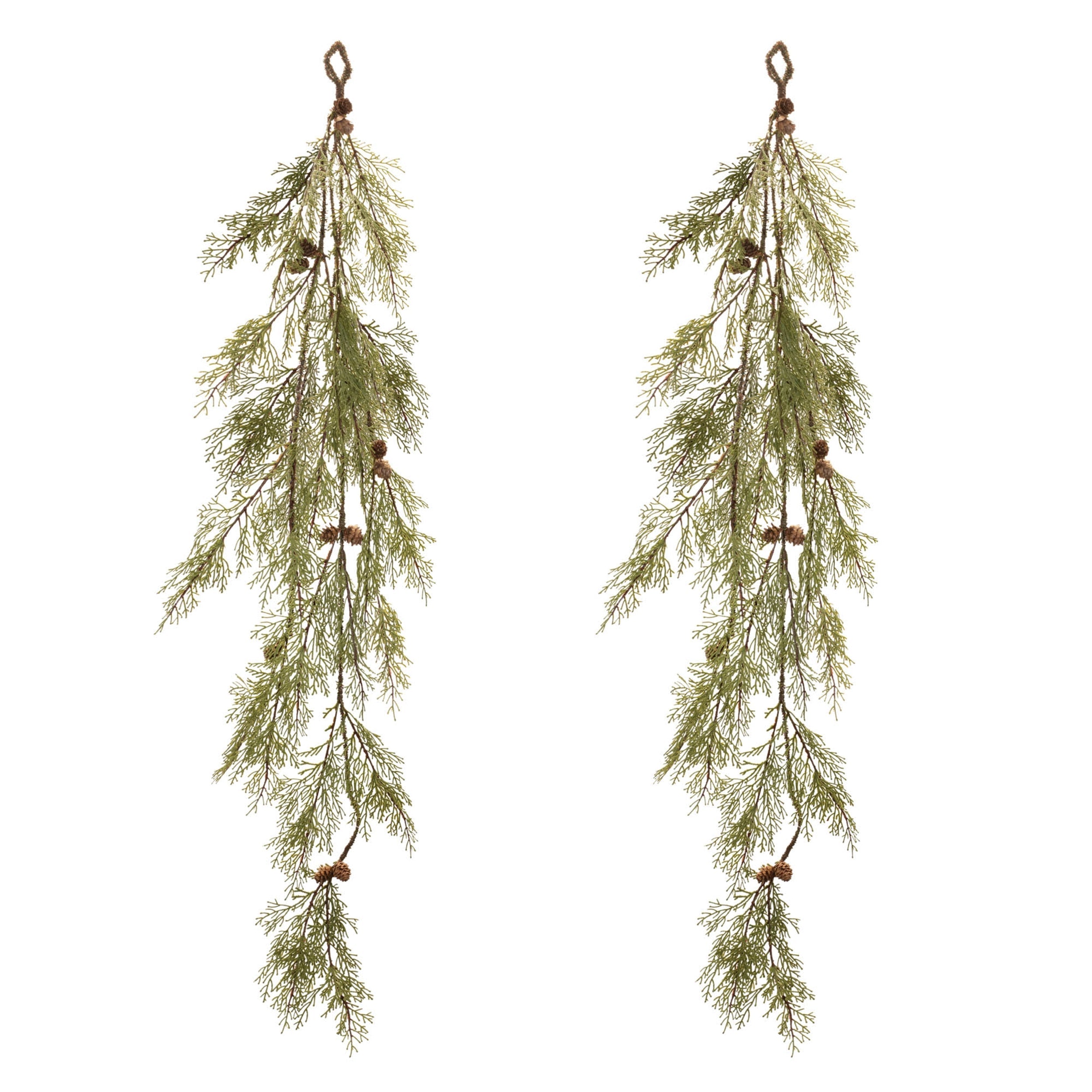 Pine and Pinecone Garland (Set of 2)