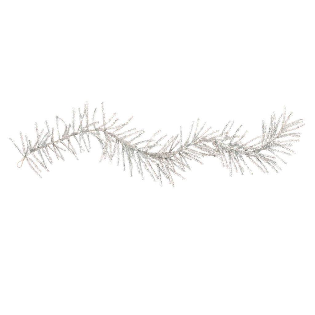 Tinsel Pine Garland 5'L