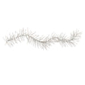 Tinsel Pine Garland 5'L