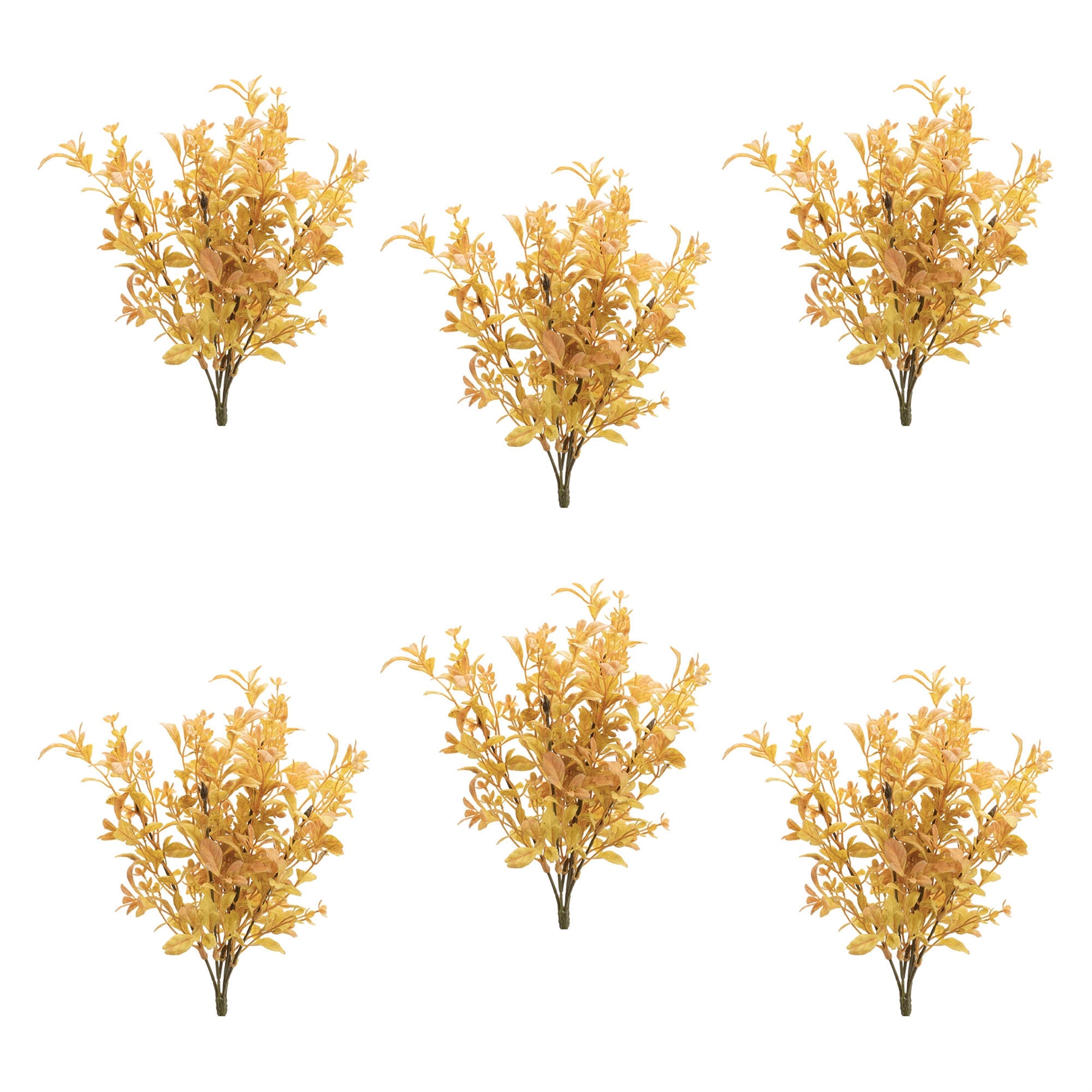 Mixed Fall Foliage Bush (Set of 6)