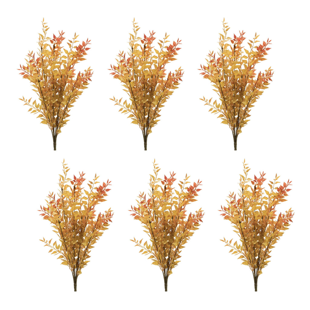 Fall Foliage Bush (Set of 6)