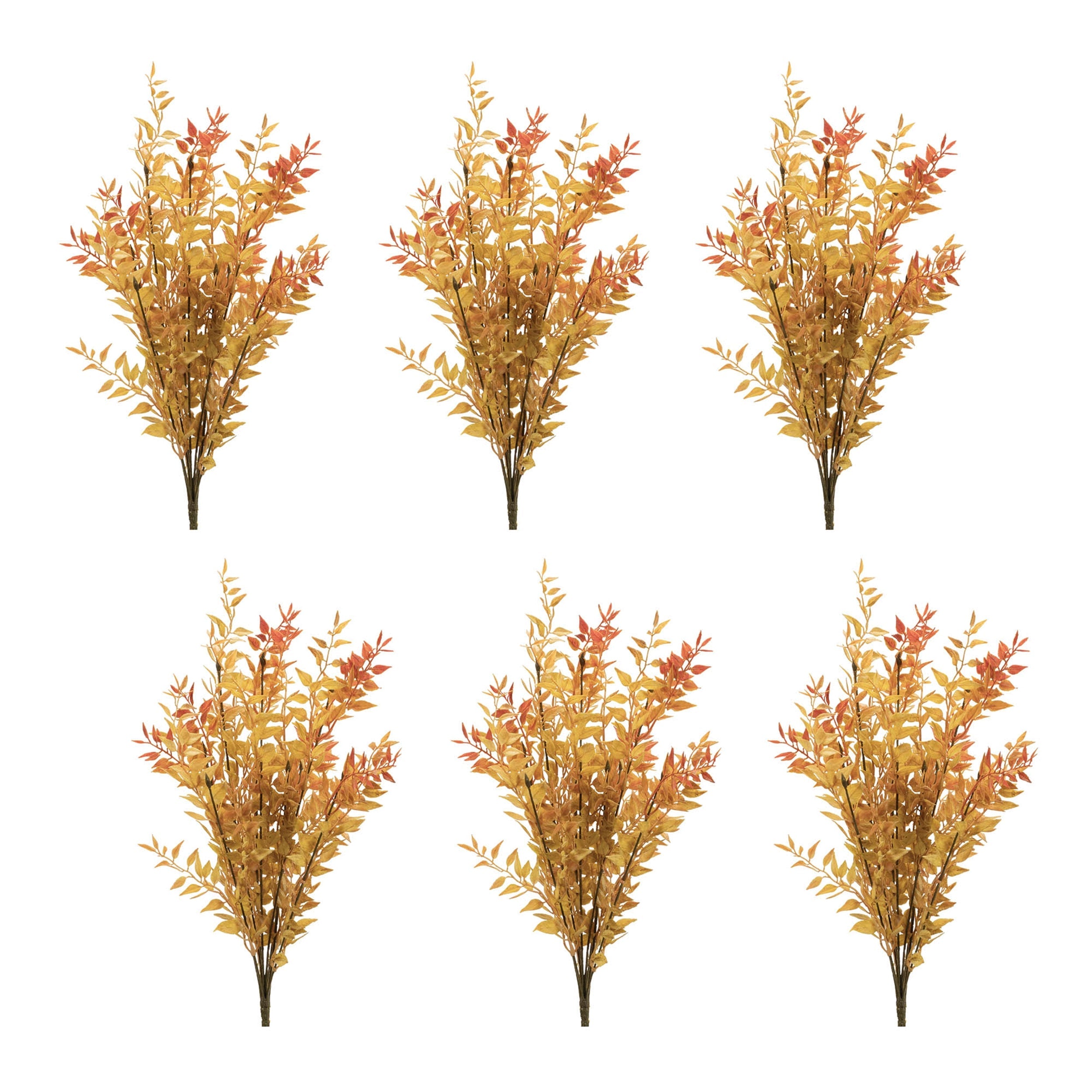 Fall Foliage Bush (Set of 6)