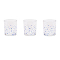 Dotted Glass Votive Candle Holder (Set of 3)