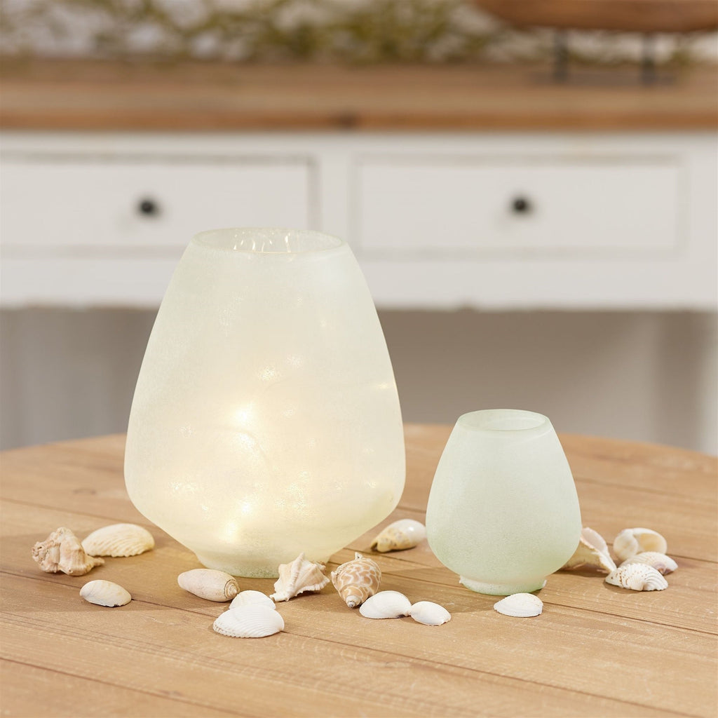 Green Glass Vase