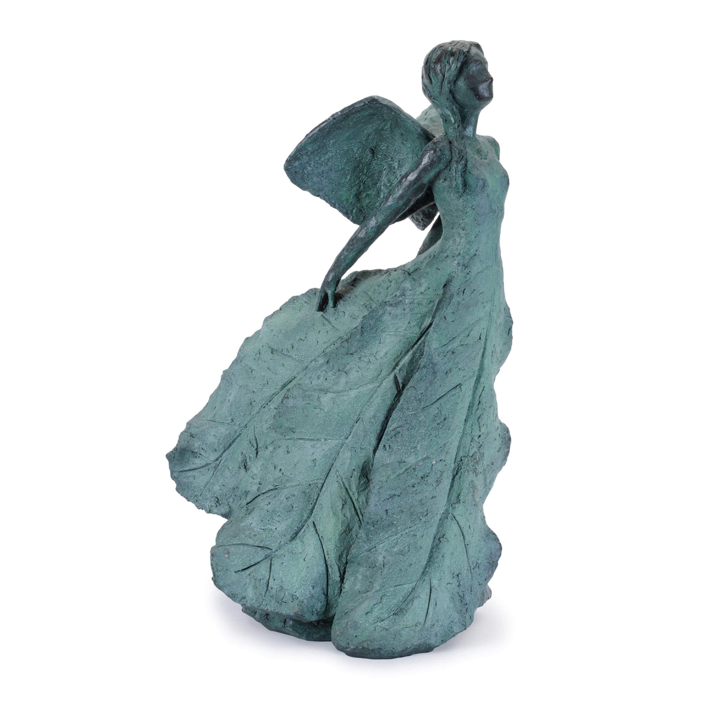 Stone Garden Fairy Statue (Set of 2)