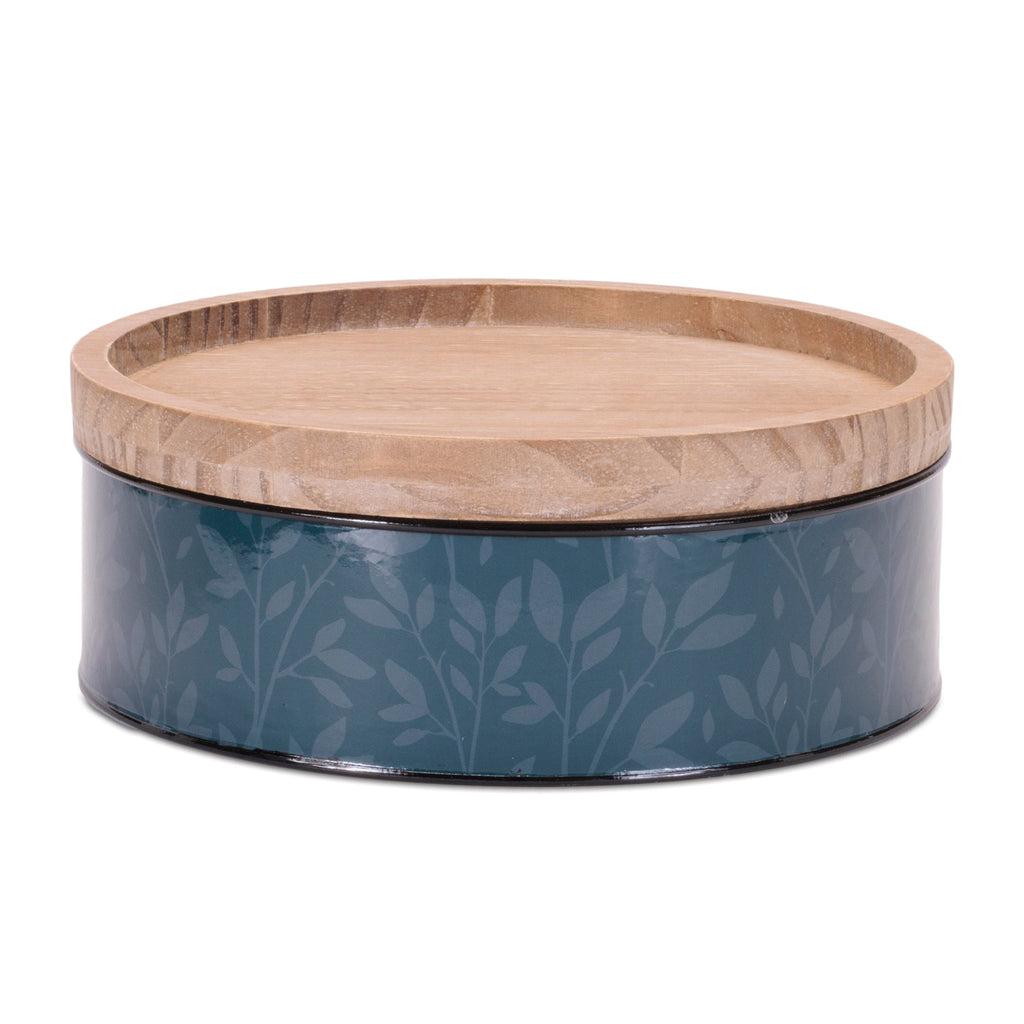 Blue Canisters (Set of 2)