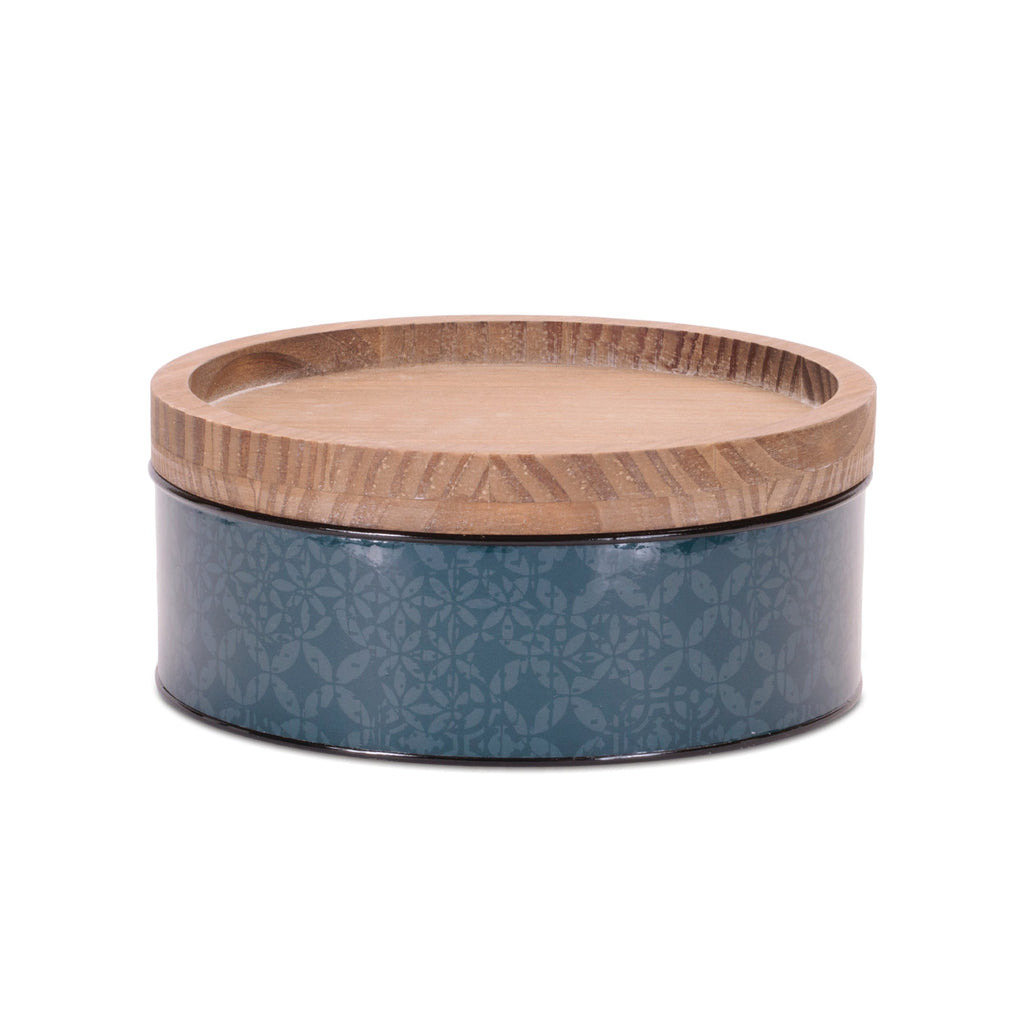 Blue Canisters (Set of 2)