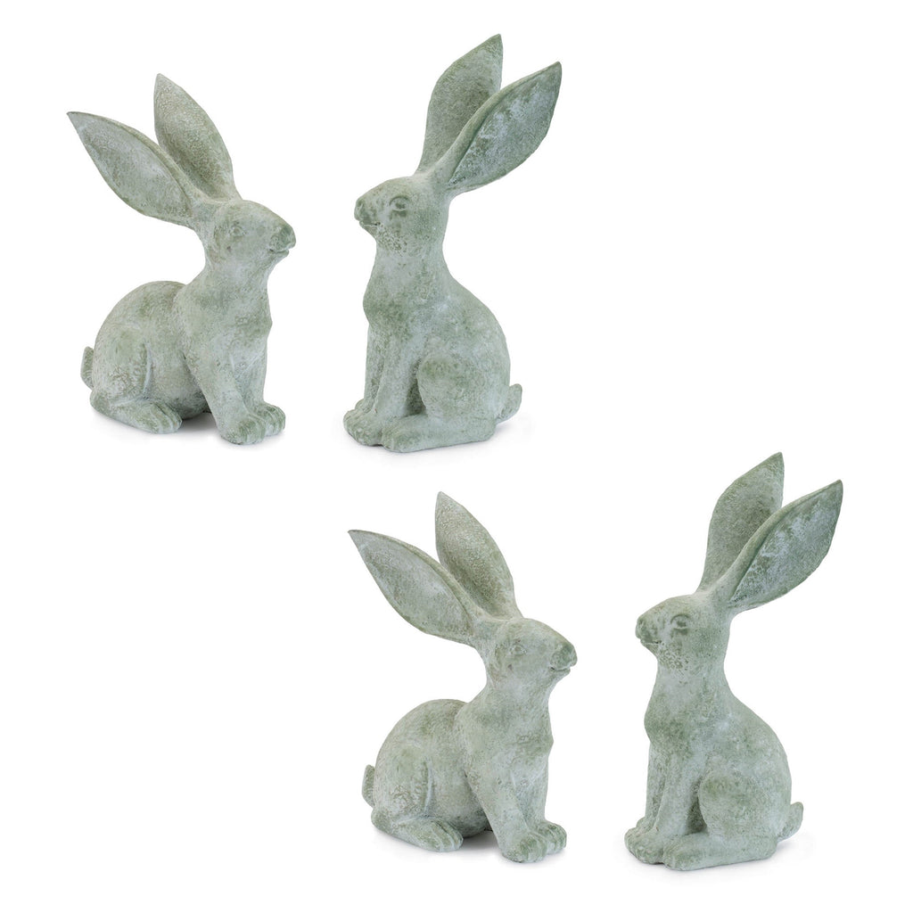 Long Ear Rabbit Figurine (Set of 4)