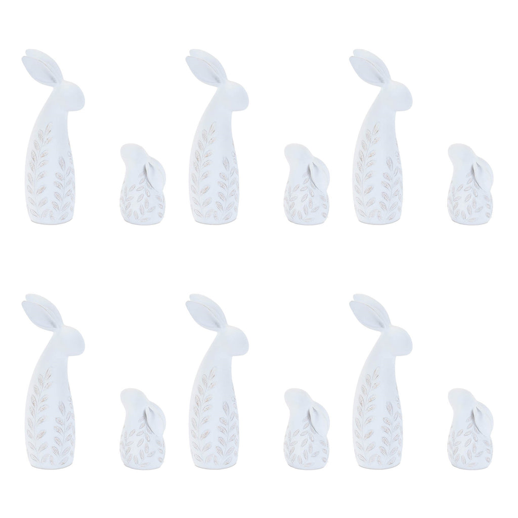 Etched Bunny Figurine (Set of 12)