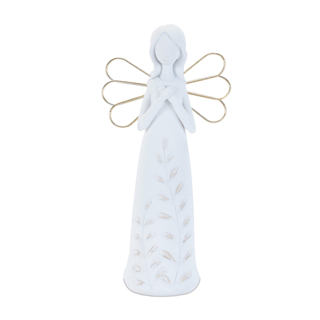 Etched Angel Figurine (Set of 4)