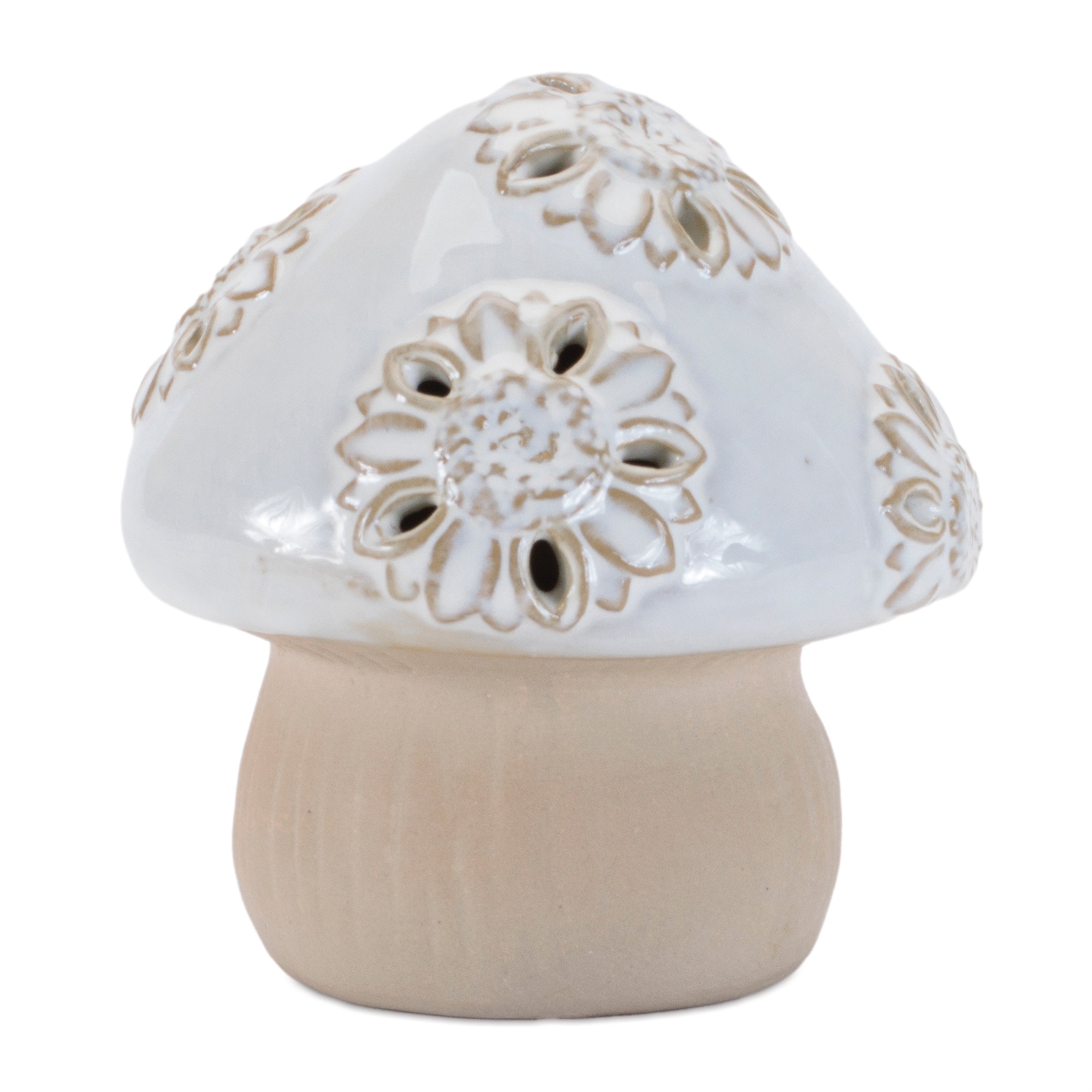 Porcelain Mushroom Decor (Set of 6)
