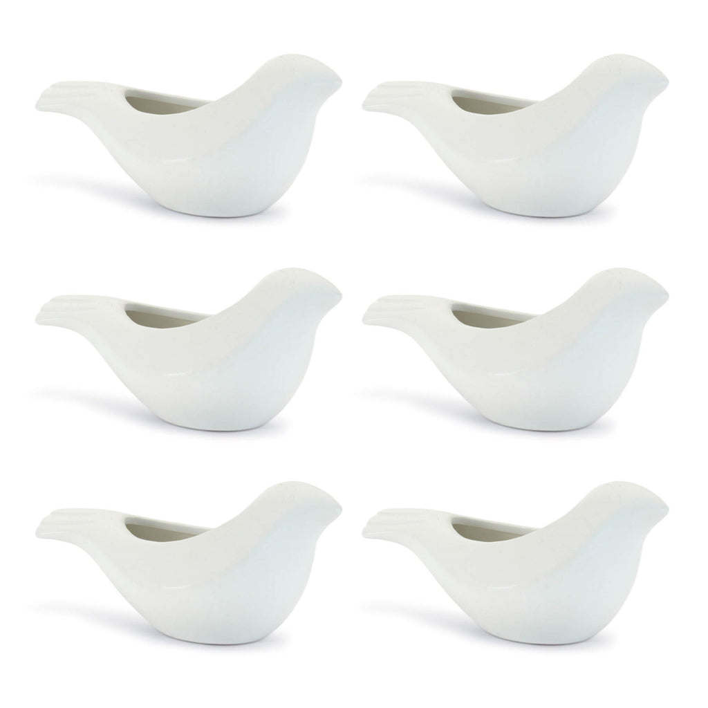 Ceramic Bird Planter (Set of 6)