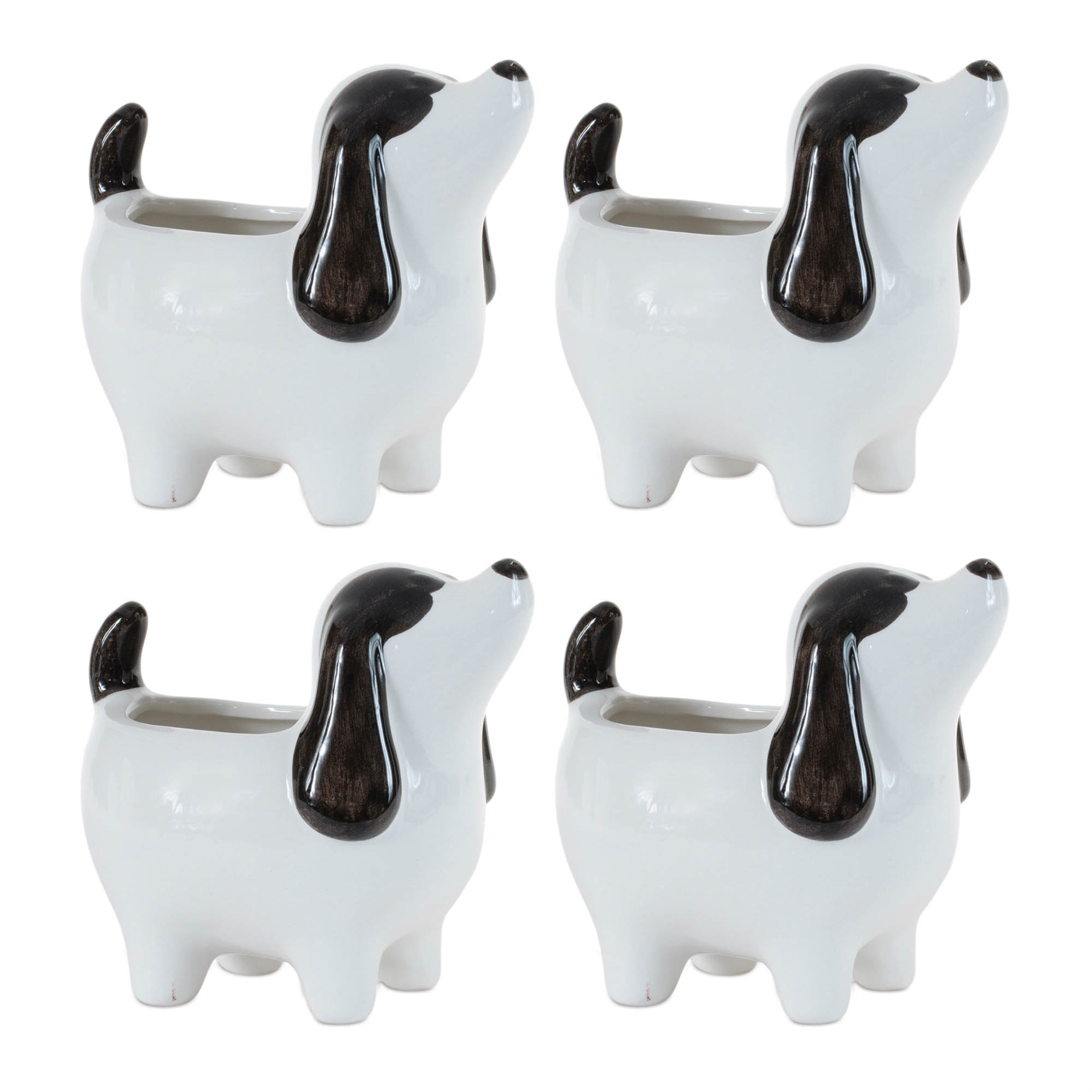 Puppy Dog Planter (Set of 4)