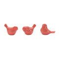 Ceramic Floral Bird Figurine (Set of 6)