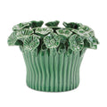 Storeware Bud Vase with Floral Accent (Set of 2)