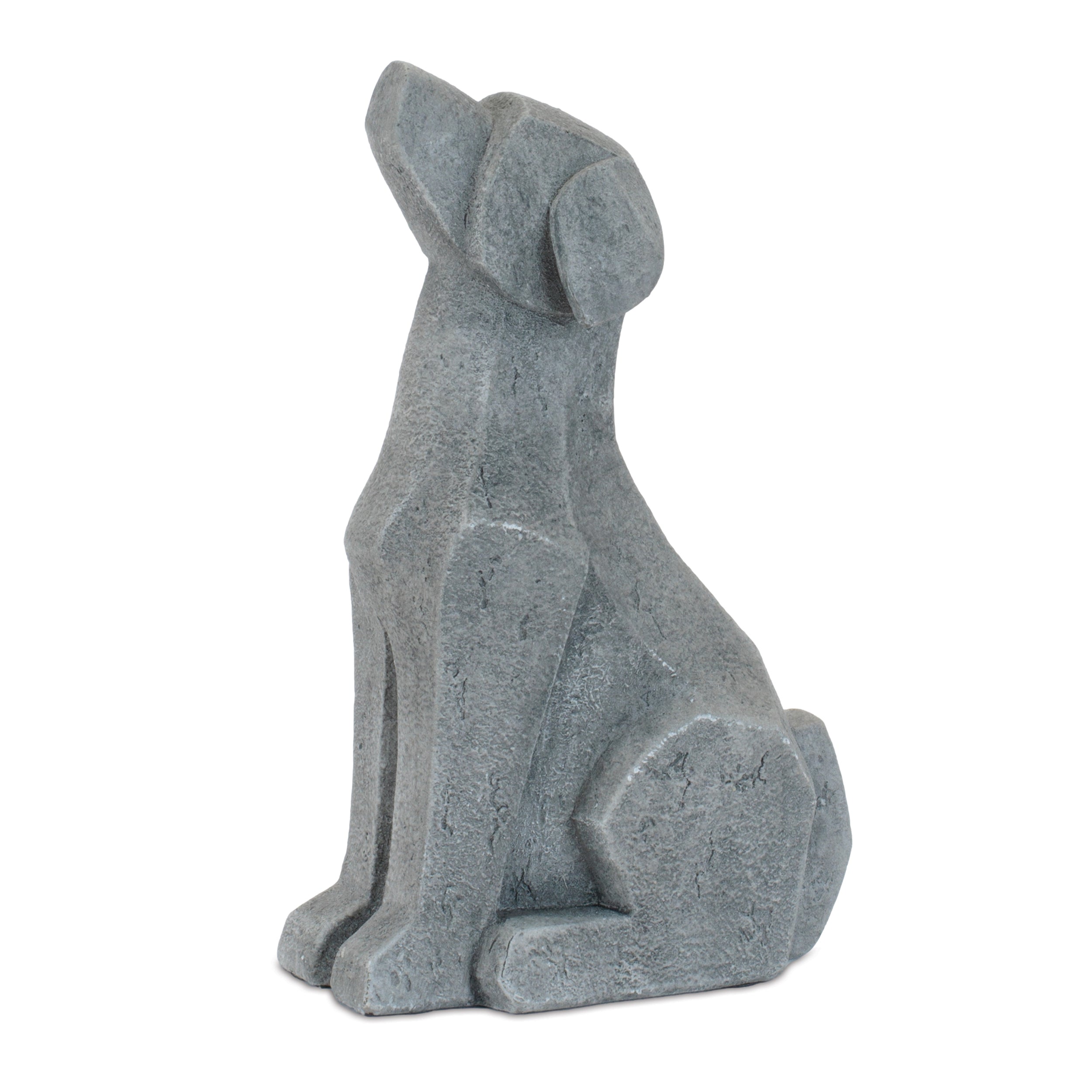 Modern Sitting Dog and Cat Figurine (Set of 4)