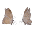Etched Butterfly Shelf Sitter (Set of 4)