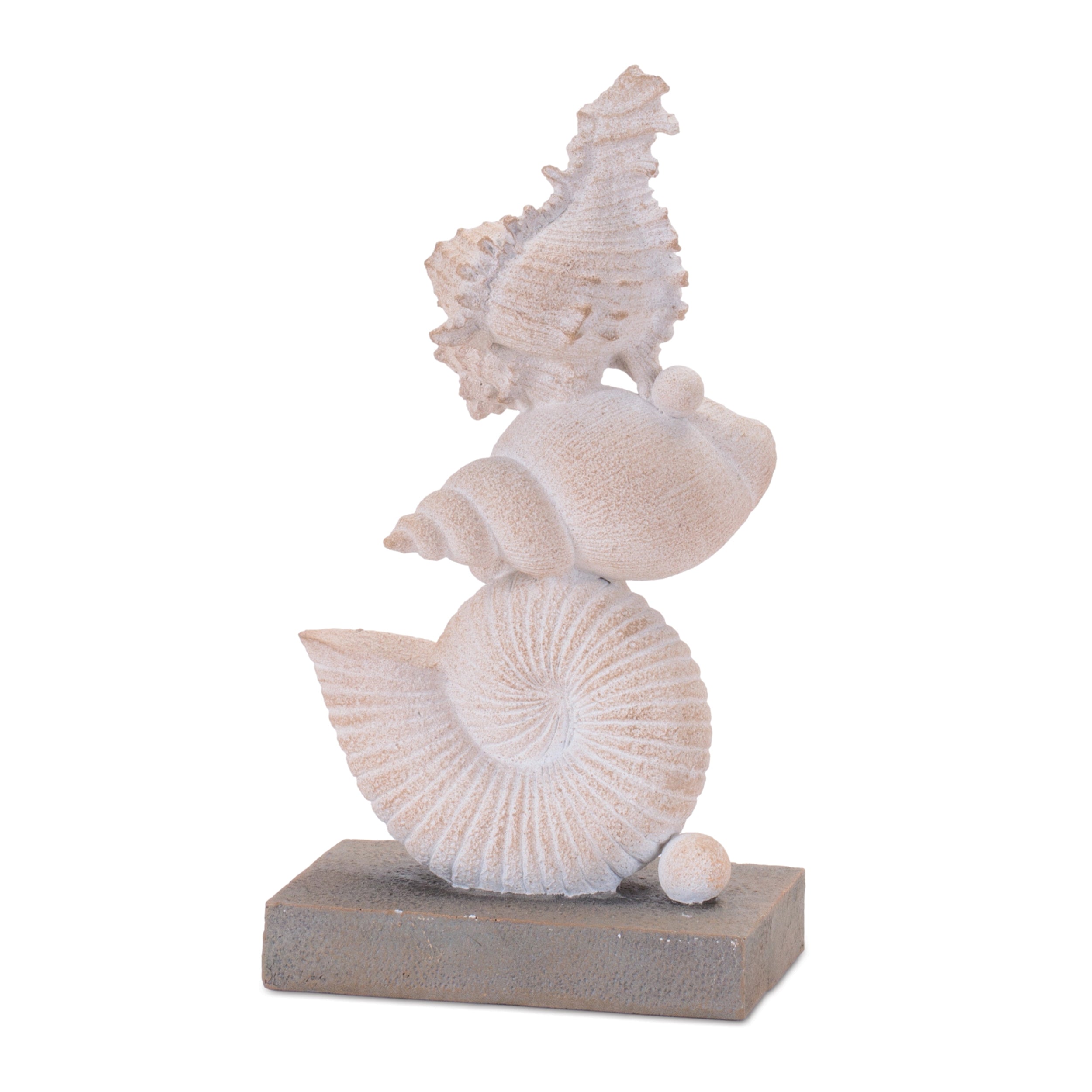 Shell Stack Figurines (Set of 2)