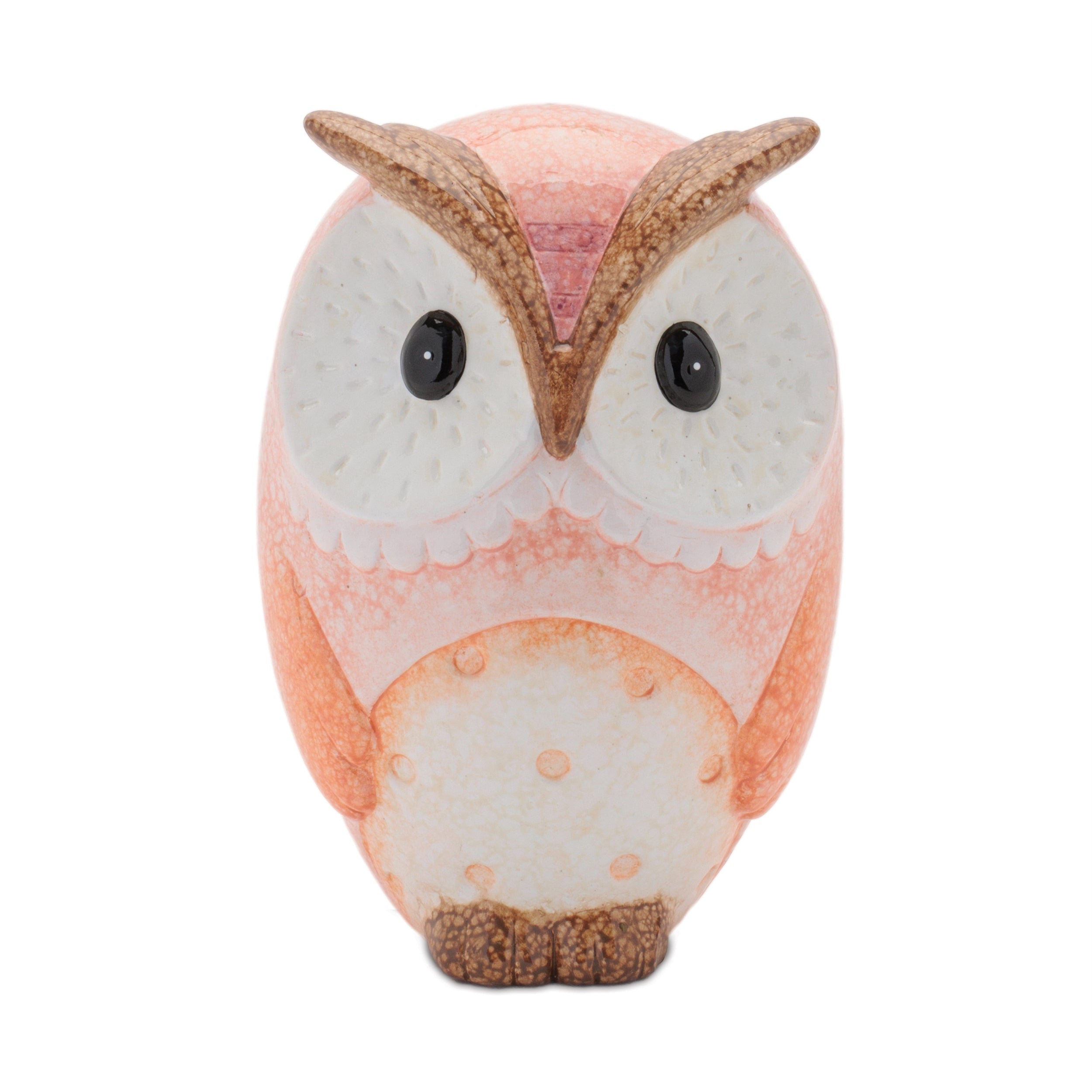 Terra Cotta Owl Decor (Set of 3)