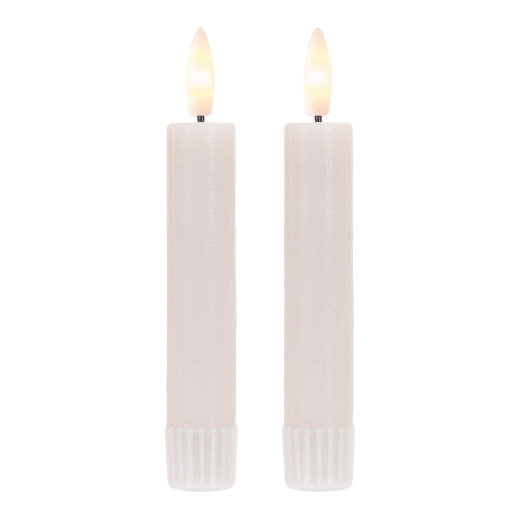 FIA Wick Ivory Mini Taper Candle (Set of 4)