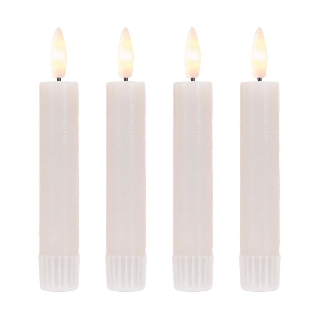 FIA Wick Ivory Mini Taper Candle (Set of 4)