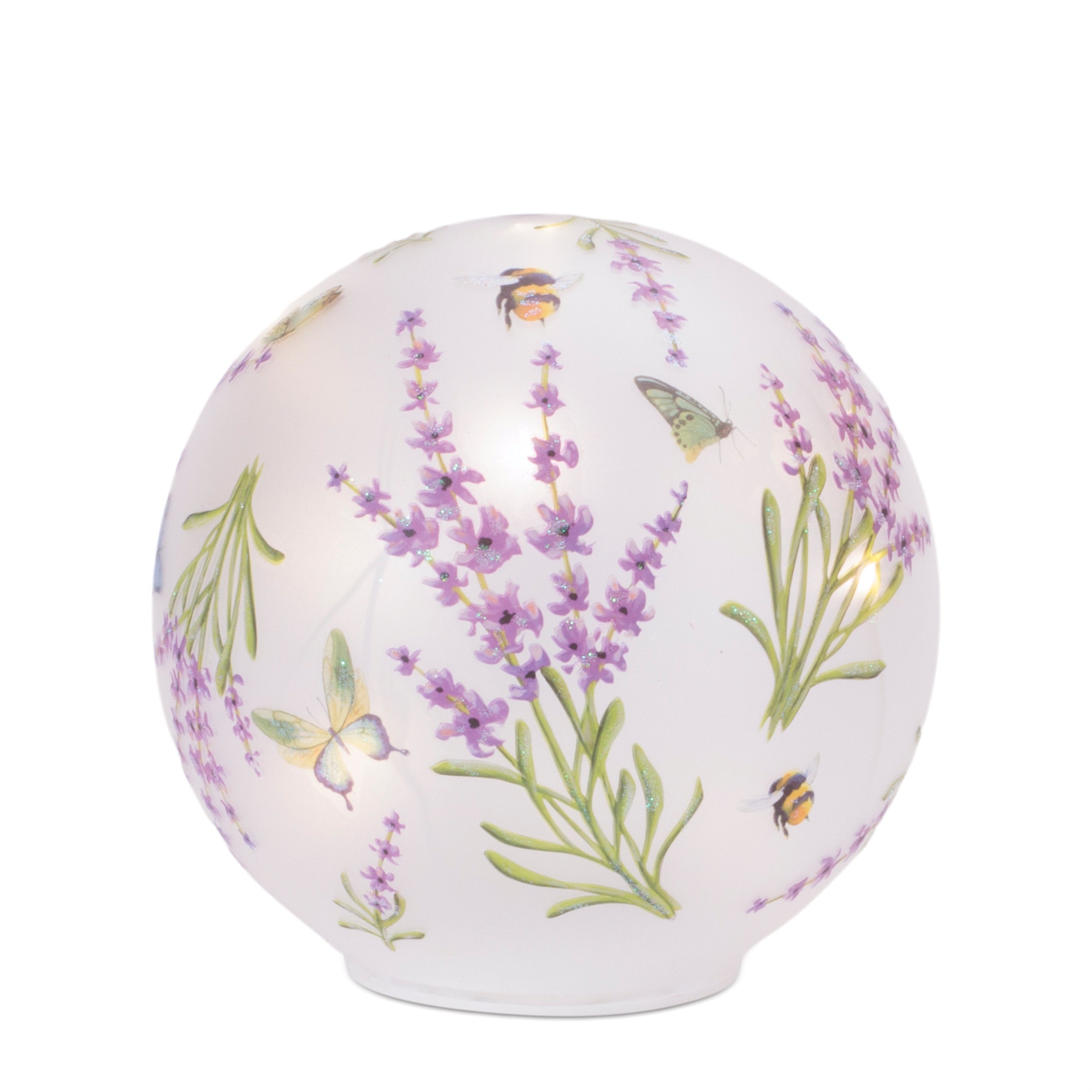 LED Floral and Butterfly Globe (Set of 3)