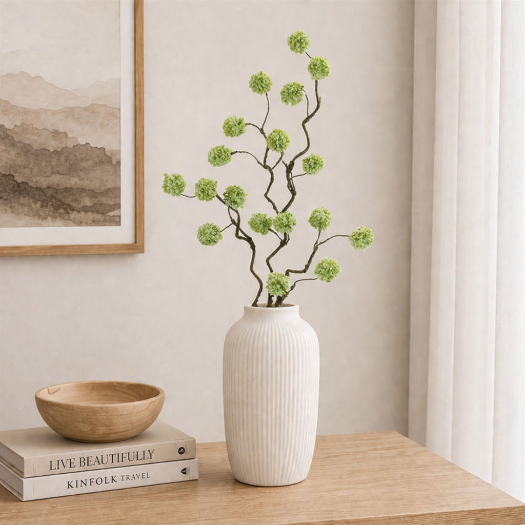 Snowball Floral Branch (Set of 6)