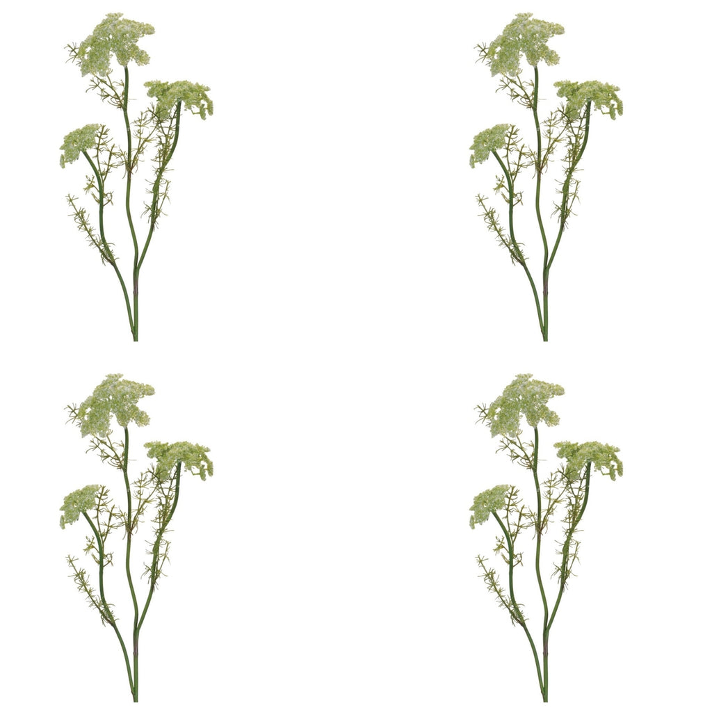 Queen AnneÕs Lace Floral Spray (Set of 4)