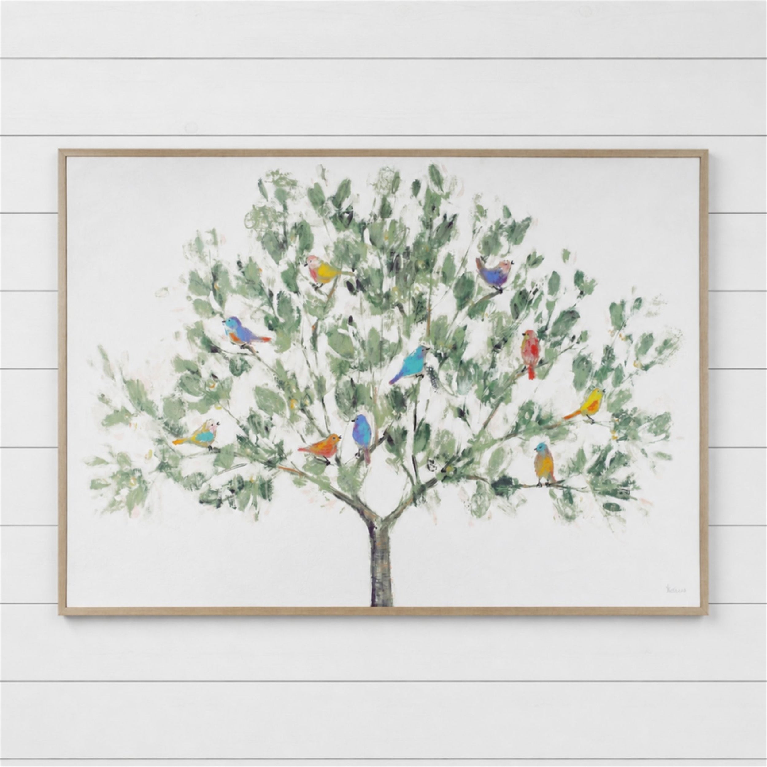 Birds in Tree Print
