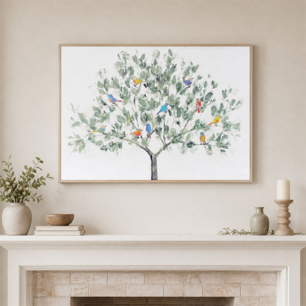 Birds in Tree Print