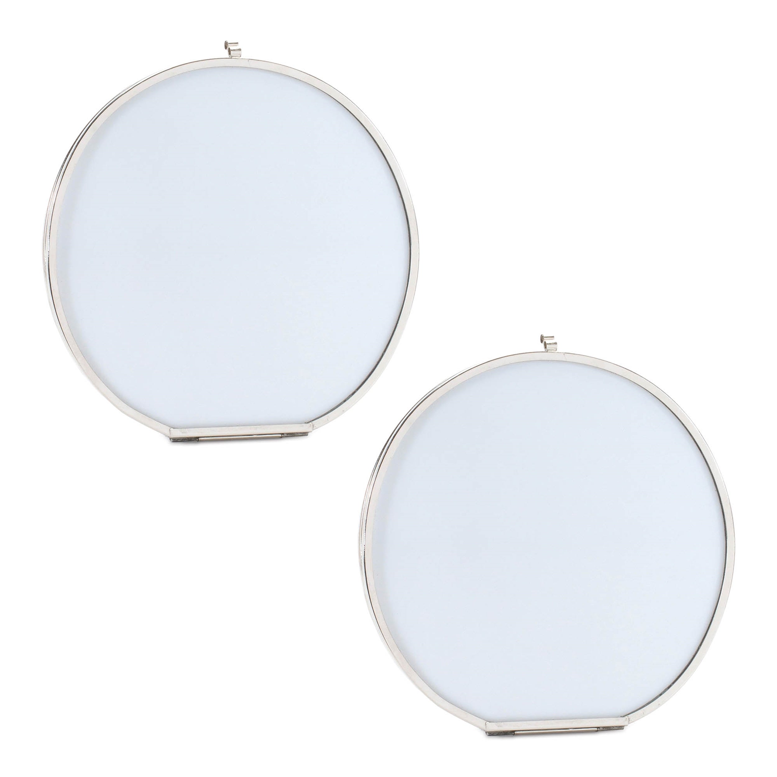 Round Iron Picture Frame (Set of 2)