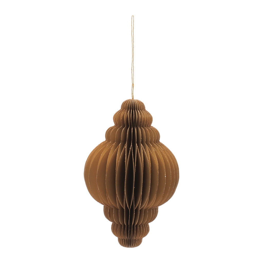 Paper Drop Ornament Set of 6