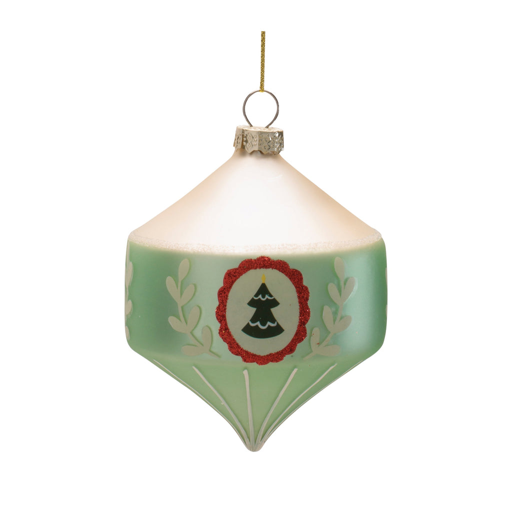 Assorted Glass Ornament Set of 6