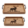 Woodland Deer Trays (Set of 2)