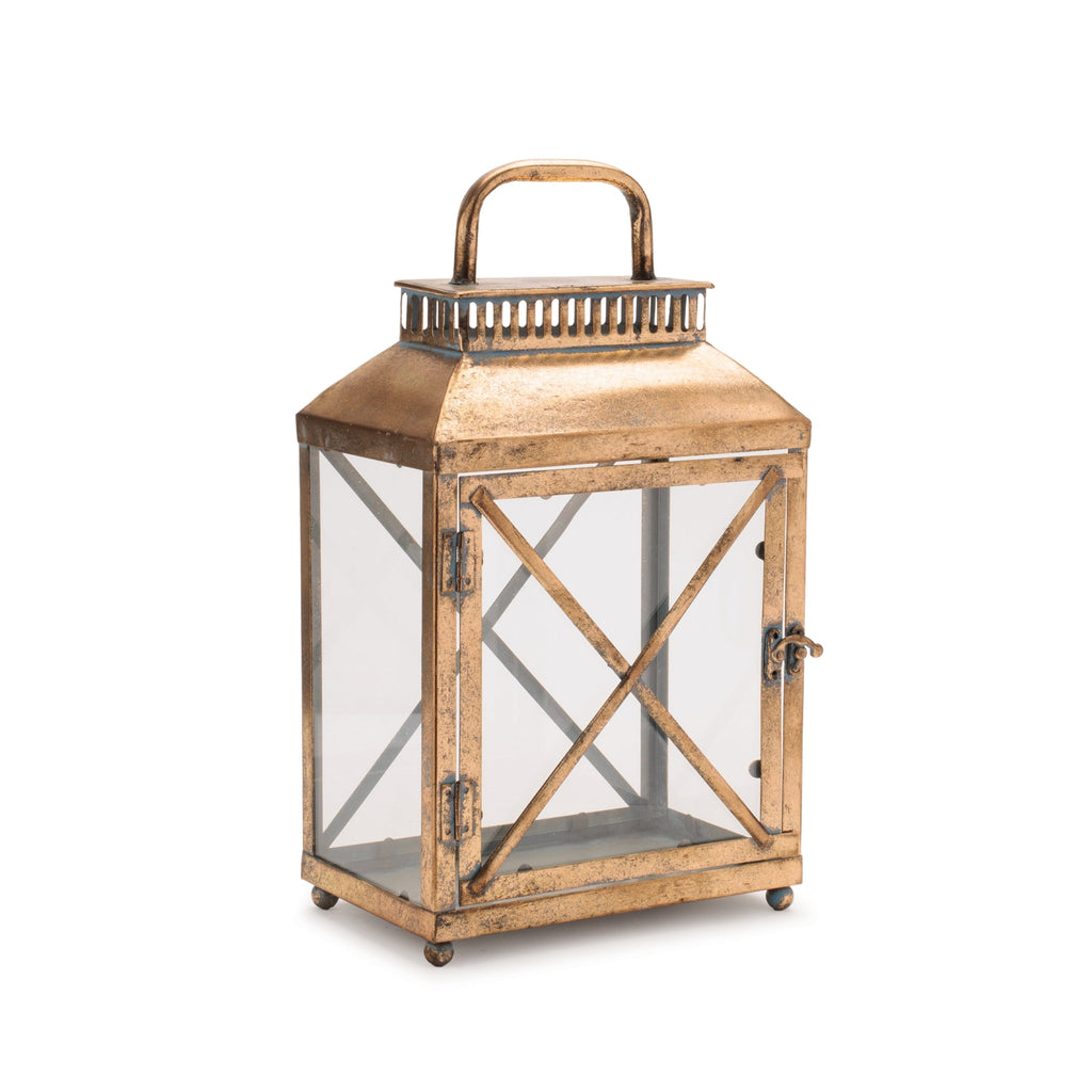 Distressed Metal Lantern (Set of 2)