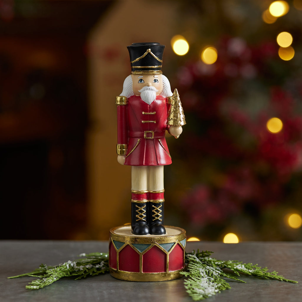 Nutcracker Soldier Candle Holder (Set of 2)
