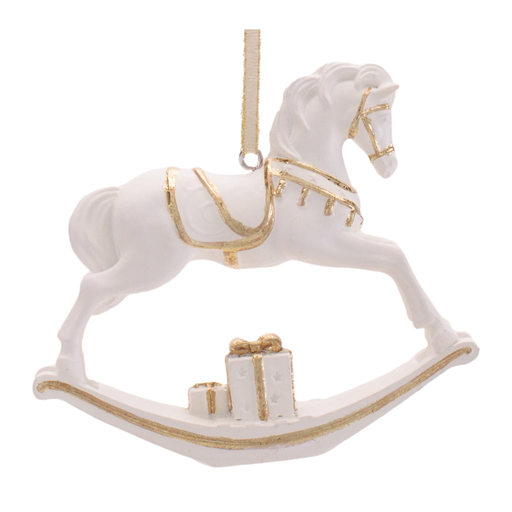 Rocking Horse Ornament Set of 12