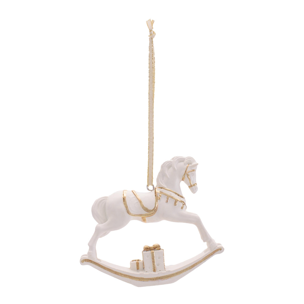 Rocking Horse Ornament Set of 12