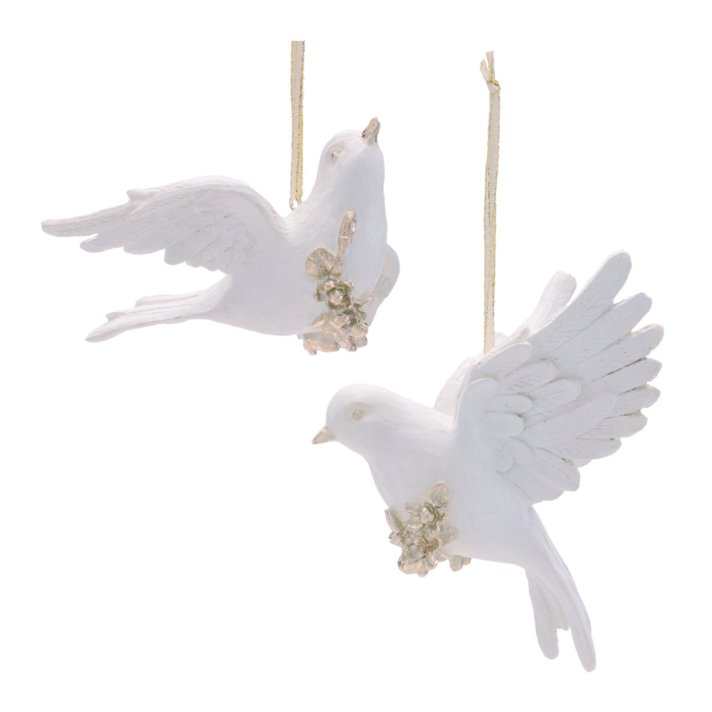 Dove Ornament Set of 4