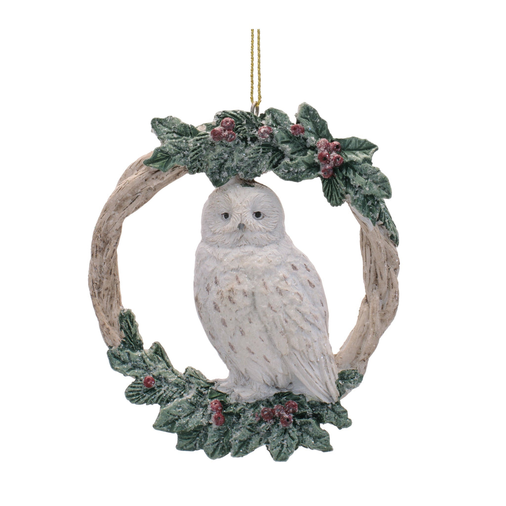 Animal Wreath Ornament Set of 12