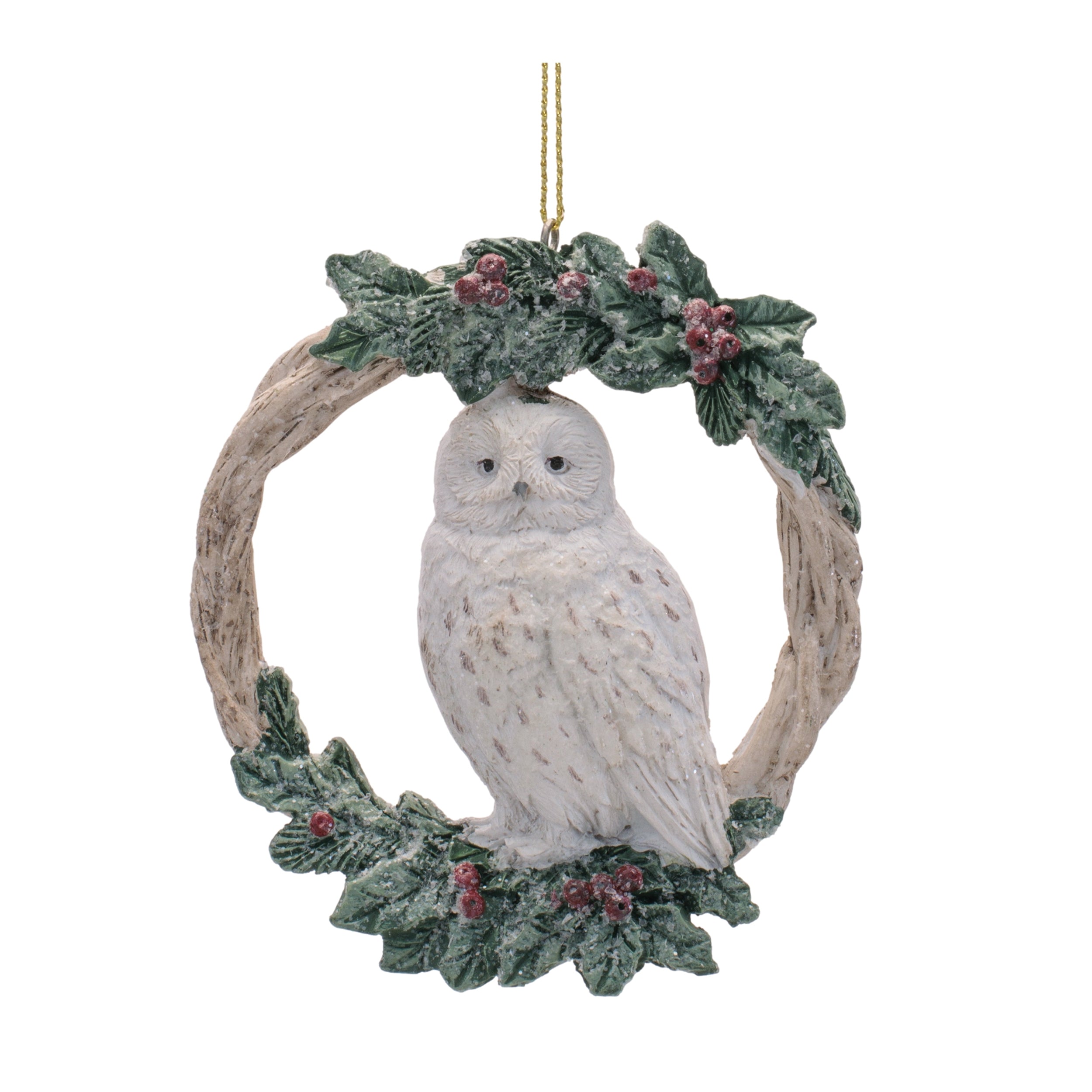 Animal Wreath Ornament Set of 12