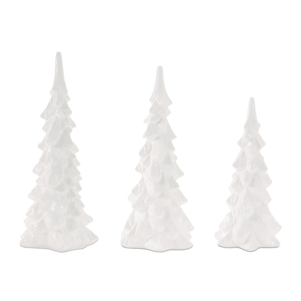 Ceramic Pine Tree (Set of 3)