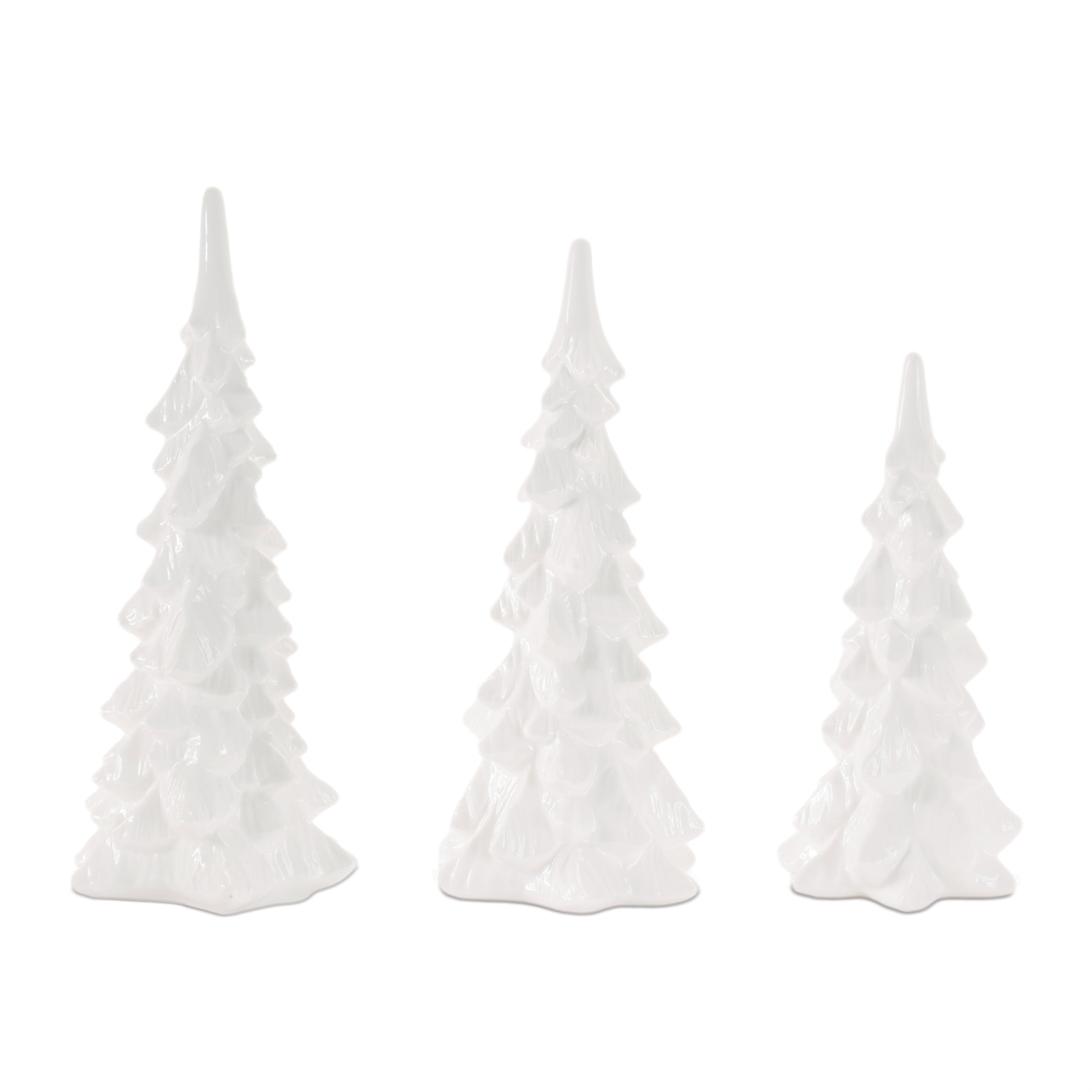 Ceramic Pine Tree (Set of 3)
