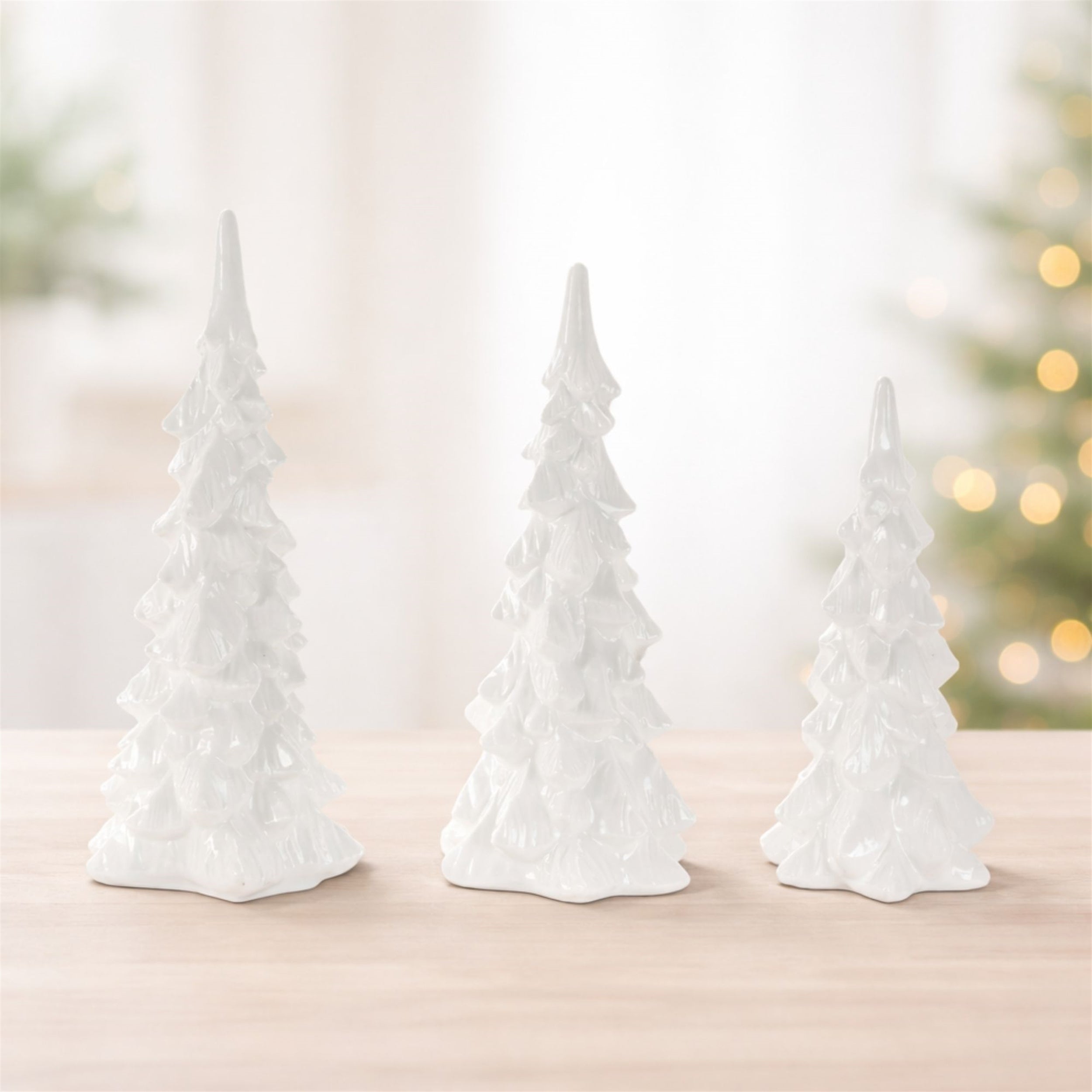 Ceramic Pine Tree (Set of 3)