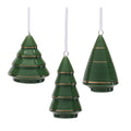 Ceramic Tree Ornament Set of 6