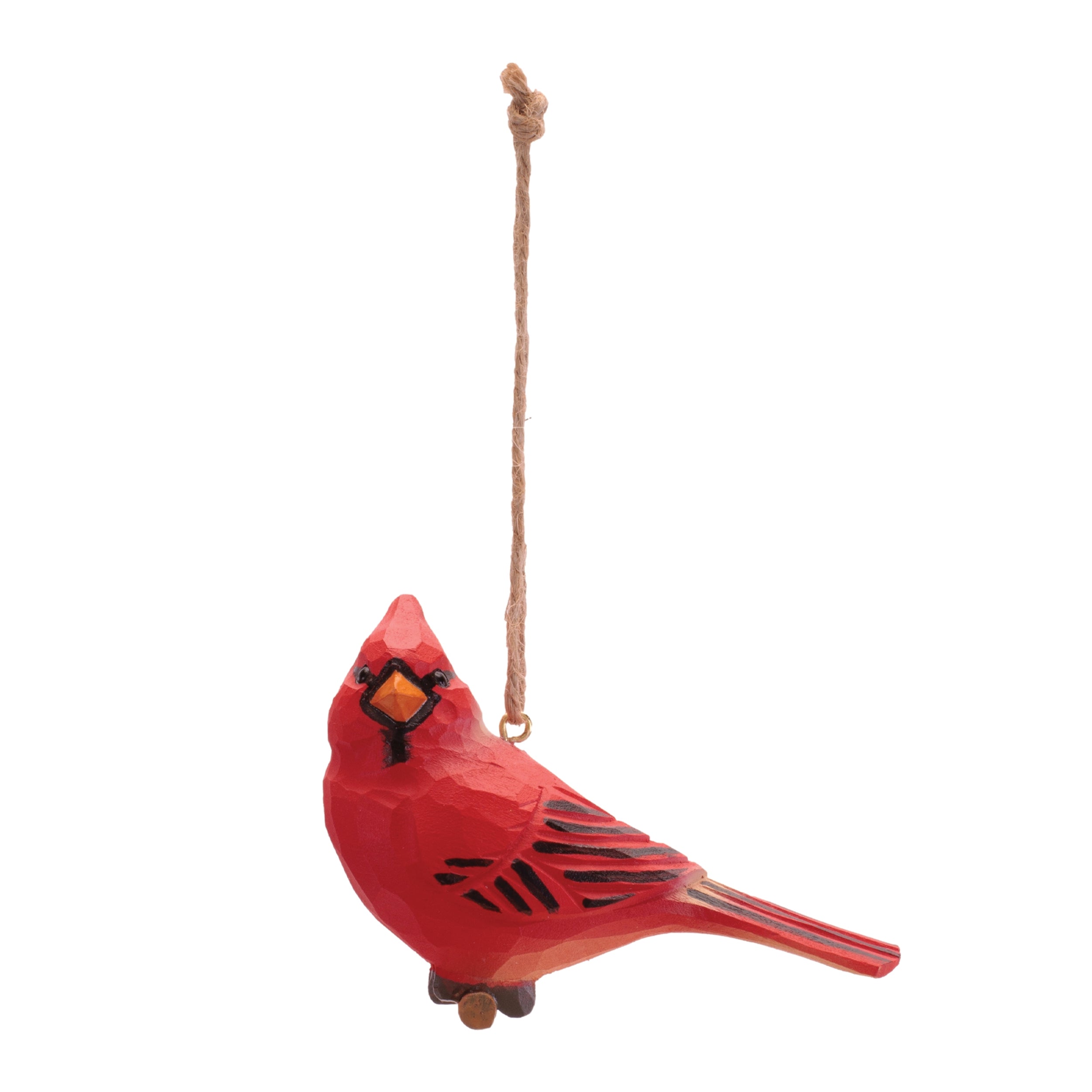 Resin Cardinal Ornament Set of 12