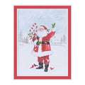Framed Santa ÒLet It SnowÓ Wall Art 20"H