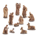 Nativity Figurines with Gold Accents (Set of 11)