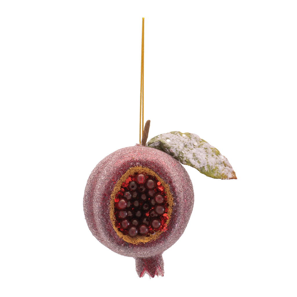 Jeweled Pomegranate Ornament (Set of 12)